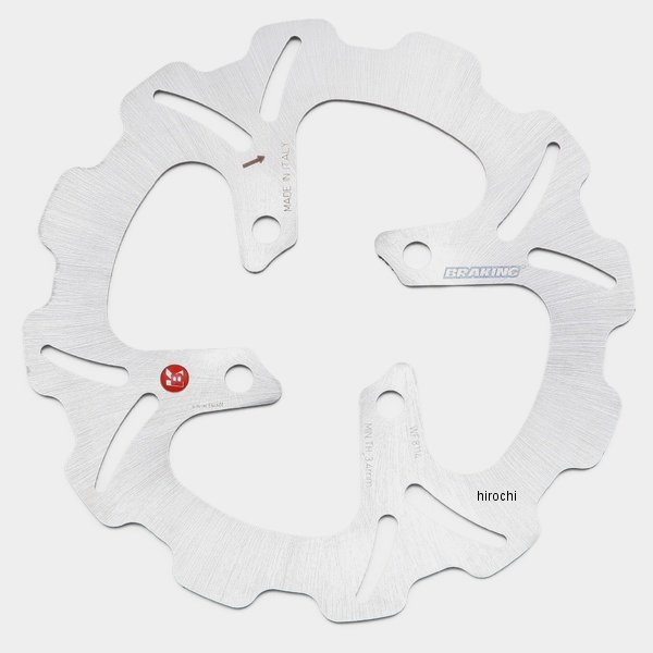 【New】【メーカー在庫あり】 ブレーキング BRAKING WF8114 ディスクローター フロント右側専用 ホンダ グロム 13-20 65373 HD店