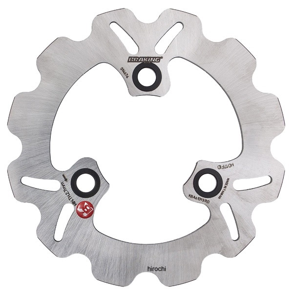 【New】【メーカー在庫あり】 ブレーキング BRAKING HO17FID ディスクローター ウェーブディス フロント専用 ホンダ スーパーDIO SR/ZX/ライブDIO 65472 HD店