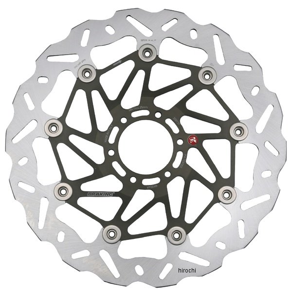 【New】【メーカー在庫あり】 ブレーキング BRAKING WK004R ディスクローター ウェーブデスク フロント右側専用 ホンダ CB400SB/SF 65503 HD店