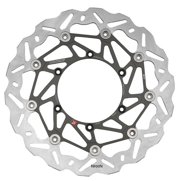 【メーカー在庫あり】 ブレーキング BRAKING WK086L ディスクローター ウェーブデスク フロント左側専用 DR-Z400SM/SMZ 05-08 65543 HD店|ヒロチー商事 ハーレー 店