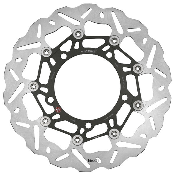 【New】 ブレーキング BRAKING WK089R ディスクローター ウェーブデスク フロント右側専用 スズキ GSX1300Rハヤブサ 65562 HD店