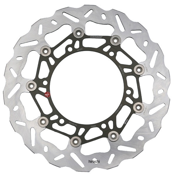 【New】【メーカー在庫あり】 ブレーキング BRAKING WK021R ディスクローター ウェーブデスク フロント右側専用 ヤマハ XV1700PC ROADSTAR WARRIOR 65563 HD店 28,255円