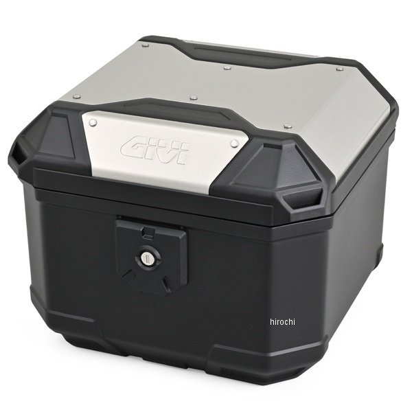 【New】 ジビ GIVI U37A+ リアボックスL ULTIMO バックレスト付き 未塗装ブラック 37L 65817 HD店