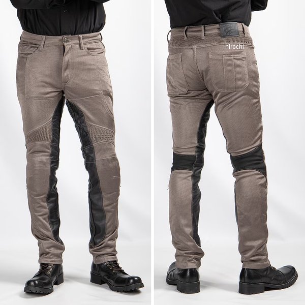 【New】【メーカー在庫あり】 DP-46 デグナー DEGNER 2026年春夏モデル テキスタイルフルメッシュパンツ メンズ グレー L 4524486115783 HD店