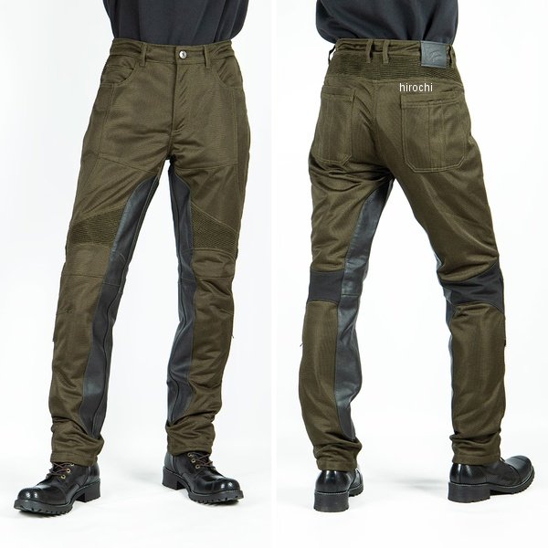 【New】【メーカー在庫あり】 DP-46 デグナー DEGNER 2026年春夏モデル テキスタイルフルメッシュパンツ メンズ オリーブ L 4524486115882 HD店