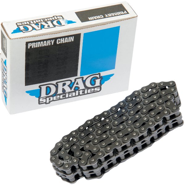 【USA在庫あり】 DRAG プライマリー チェーン 428-2 92 リンク 06年以降 ダイナ、07年以降 ソフテイル 40036-06 1120-0285 HD店｜ヒロチー商事 ハーレー 店