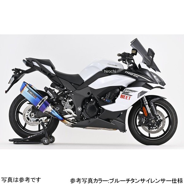 ビート BEET フルエキゾーストEvolution GT T2 UP 25年- Ninja1100SX メタルブラック 0260-KI7-MB HD店