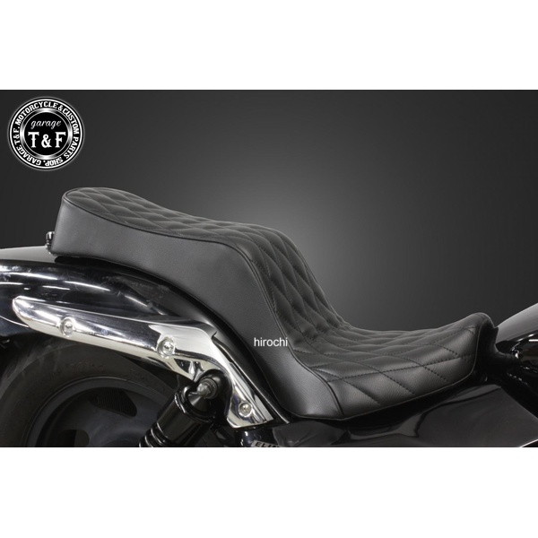 ガレージT&F ダブルシート ダイヤ カワサキ エリミネーター250V 8031715 HD店|ヒロチー商事 ハーレー 店
