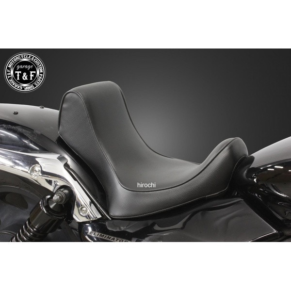 【New】 ガレージT＆F キング&クィーンシート メインシートのみ スムース カワサキ エリミネーター250V 8031729 HD店