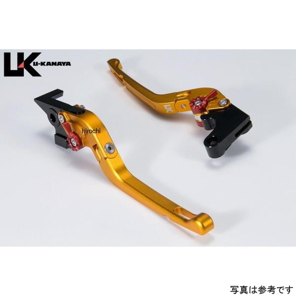 ユーカナヤ U-KANAYA レバーセット 可倒式R カワサキ 26年以降 Z900RS マットゴールド KA074-128-0712 HD店