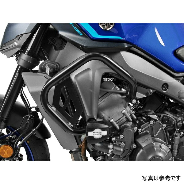 ヘプコアンドベッカー HEPCO&BECKER エンジンガード with クラッシュパッド 21年-23年 MT-09 501-4580-0001 HD店|ヒロチー商事 ハーレー 店