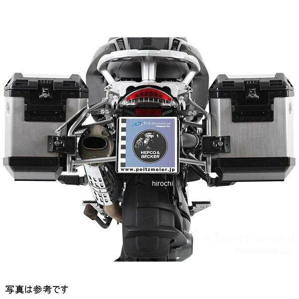ヘプコアンドベッカー HEPCO&BECKER サイドケースホルダー + Xplorer Cutout セット 04年-12年 R1200GS 651-637-0022 HD店|ヒロチー商事 ハーレー 店