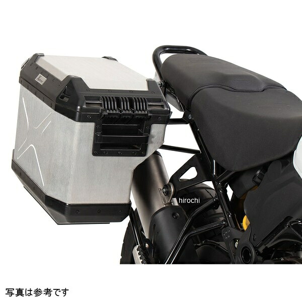ヘプコアンドベッカー HEPCO&BECKER サイドケースホルダー + Xplorer Cutout セット シルバー 22年- DesertX 651-7638-0001 HD店|ヒロチー商事 ハーレー 店