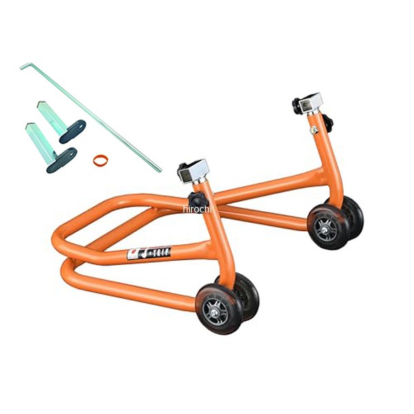 Jトリップ J-TRIP ショートスタンド ＋はじめて受け オレンジ JT-127HQR HD店｜ヒロチー商事 ハーレー 店