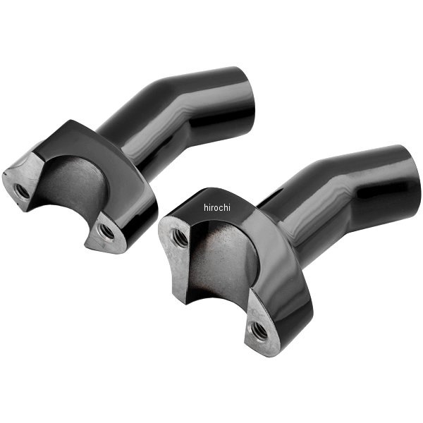 【USA在庫あり】 DRAG 1インチハンドルバー 3.5インチ(89mm)高 ライザー プルバック 黒 0602-0413 HD店 14,828円