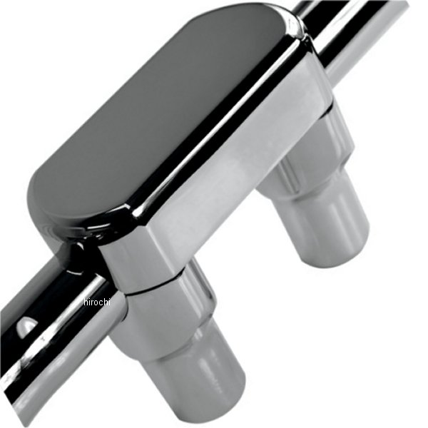 【USA在庫あり】 DRAG 1.5インチハンドルバー 3インチ(76mm)高 ライザー クランプ付き クローム 0602-0602 HD店｜ヒロチー商事 ハーレー 店