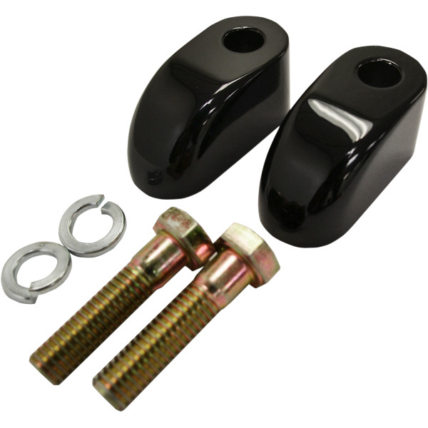【USA在庫あり】 LAチョッパーズ LA Choppers 1インチ(25mm) 延長 プルバックライザー 黒 0602-0690 HD店|ヒロチー商事 ハーレー 店