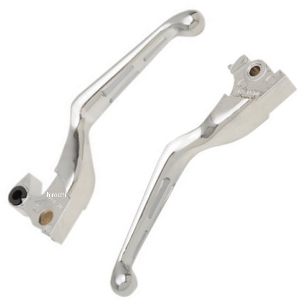 【USA在庫あり】 DRAG レバーセット スロット 14年以降 XL クローム 0610-0796 HD店