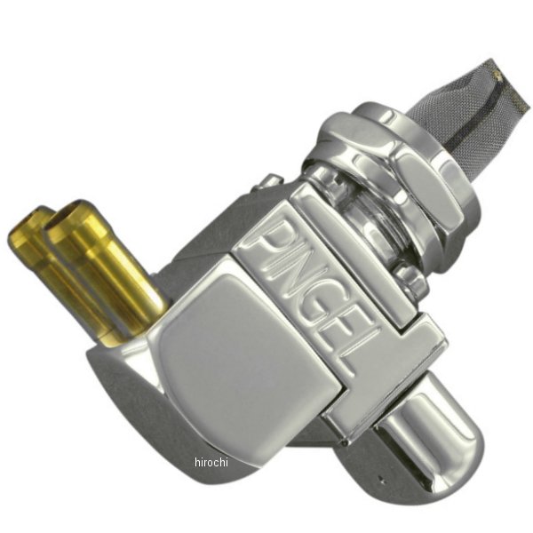 【USA在庫あり】 ピンゲル PINGEL フューエル バルブ 22mm デュアル 90°5/16\