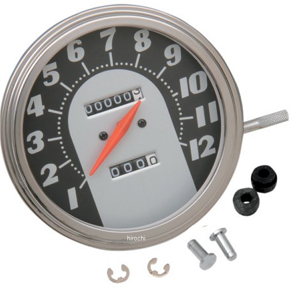 【USA在庫あり】 DRAG スピードメーター(120MPH) 2:1 62年-67年 フェイス 12mm DS-243866 HD店