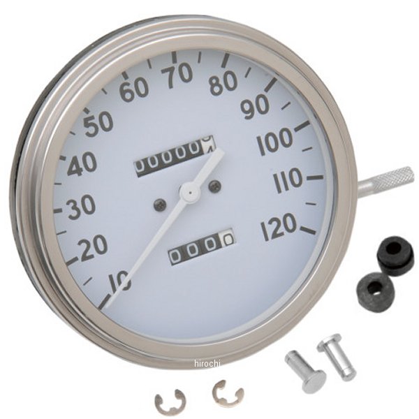 【USA在庫あり】 DRAG スピードメーター(120MPH) 2:1 36年-40年 フェイス 12mm DS-243876 HD店