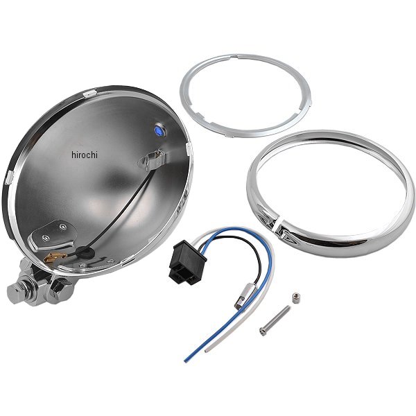 【USA在庫あり】 DRAG 補修ヘッドライト シェルのみ DS-280099 HD店
