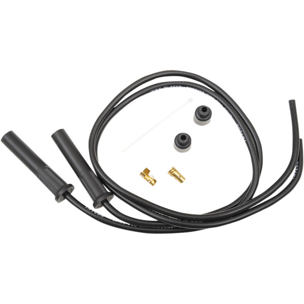 【USA在庫あり】 Sumax プラグコードセット PRO COMP 8mm 黒 86085 HD店｜ヒロチー商事 ハーレー 店