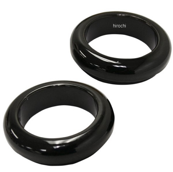 【USA在庫あり】 LAチョッパーズ LA Choppers フォークダストカバー 39mm 黒(つや有り) 0406-0058 HD店 10,673円