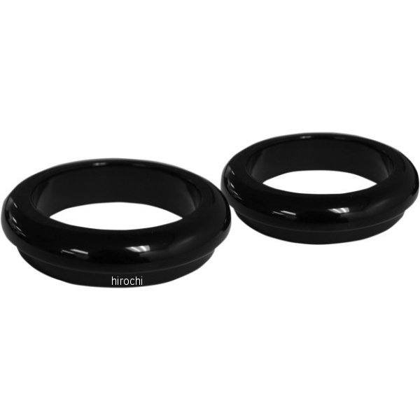 【USA在庫あり】 LAチョッパーズ LA Choppers フォークダストカバー 49mm 黒(つや有り) 0406-0062 HD店｜ヒロチー商事 ハーレー 店
