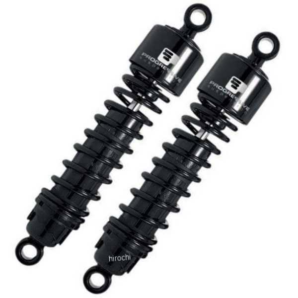 【USA在庫あり】 プログレッシブ PROGRESSIVE ショック 硬め 412 FLH/T 12.5インチ 黒 1310-0485 HD店