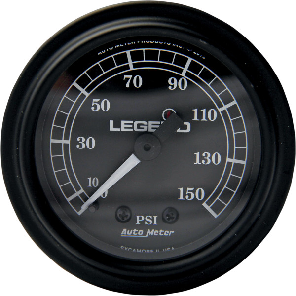 【USA在庫あり】 レジェンド LEGENDS 空気圧ゲージ 0-150psi フェアリング用 黒/黒 2212-0484 HD店|ヒロチー商事 ハーレー 店