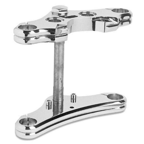 【USA在庫あり】 アクトロニクス Accutronix トリプルツリー 39mm 0°傾斜 00年-03年 ダイナ ワイドグライドド クローム 2406-3906 HD店