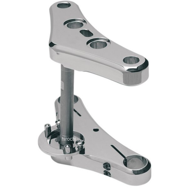 【USA在庫あり】 アクトロニクス Accutronix トリプルツリー 41mm 7°傾斜 84年-10年 ソフテイル 無地クローム 2406-7417 HD店