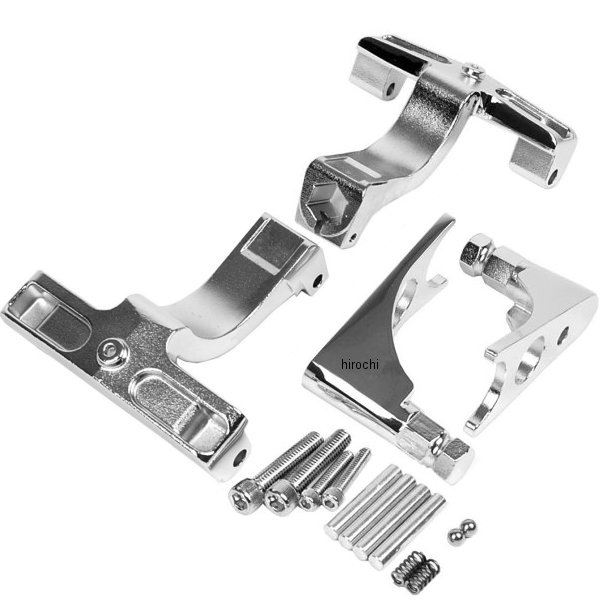【USA在庫あり】 DRAG パッセンジャーフットボード マウントキット クローム FLST 50460-06 1621-0512 HD店