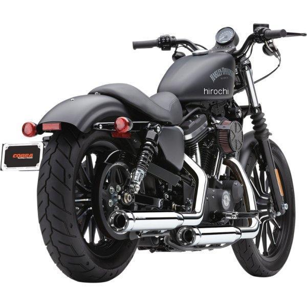 【USA在庫あり】 コブラ COBRA 3インチ スリップオンマフラー Race-Pro 07年-13年 XL クローム 1801-0705 HD店