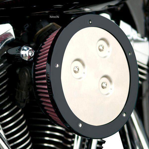 アレンネス Arlen Ness エアクリーナー ダービーサッカー スタンダードフィルター カバー無し 黒 99年-01年 FLT EFI車 18-388 HD店|ヒロチー商事 ハーレー 店