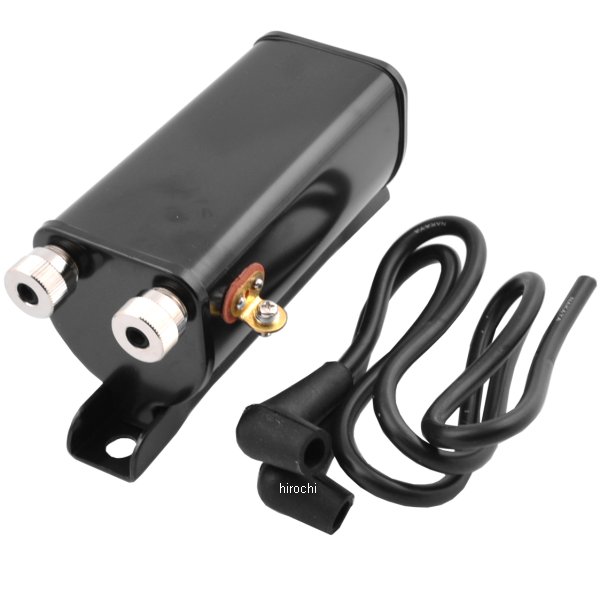 【USA在庫あり】 DRAG イグニッションコイル/ ワイヤー付き 6V 48年-60年 EL、FL、FLH 黒 2102-0191 HD店