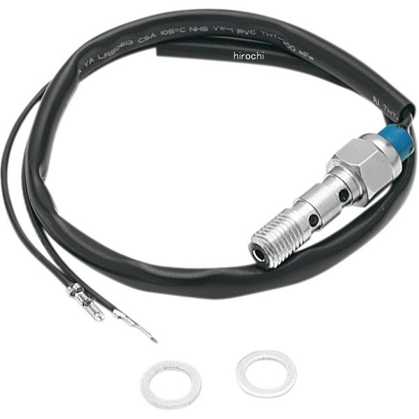【USA在庫あり】 K&S ケーアンドエス バンジョーボルト ハイドロ ブレーキライトスイッチ ダブル 10mm x 1.00 12-0013 HD店