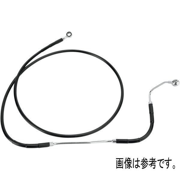 【USA在庫あり】 DRAG フロント ブレーキライン 黒ステンレス 標準長 09年-13年 FLT ABS付 40612-09 1741-2939 HD店