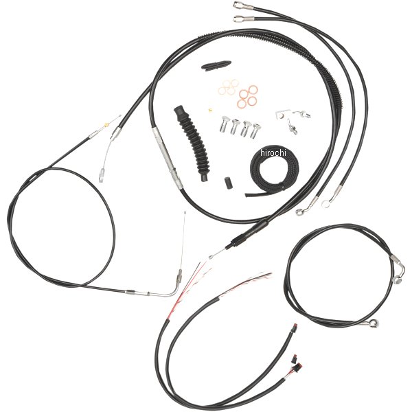 Usa店鋪卸資産あり Laチョッパーズ La Choppers ケーブルコンプキット 胡麻の蠅 11年齢 14年 ソフテイル Abs附き 15 17in趣意 0610 1337 Hd店 Double19productions Com