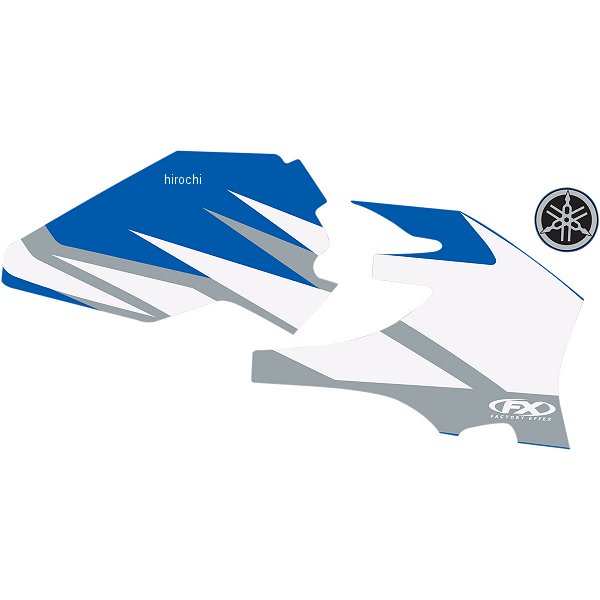 【USA在庫あり】 ファクトリーFX FACTORY EFFEX デカール シュラウド 03年-05年 YZ450F、YZ250F 4302-0640 HD店