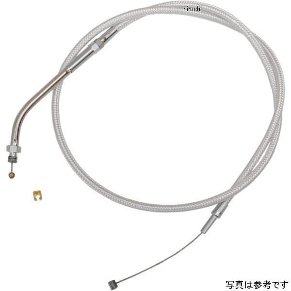 【USA在庫あり】 マグナム MAGNUM スロットルケーブル 41.75インチ S&Sキャブ用 クローム 84年-95年 BigTwin、86年-95年 XL DS-3365 HD店｜ヒロチー商事 ハーレー 店