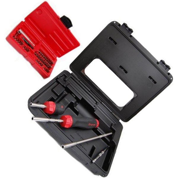 スナップオン Snap-on ソフト グリップ ラチェット ドライバー セット 赤 SGDMRC108A HD店