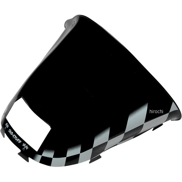 【USA在庫あり】 スノースタッフ Sno Stuff ウインドシールド 13.5インチ(343mm) Ski-Doo 黒/白 479-472-55 HD店|ヒロチー商事 ハーレー 店