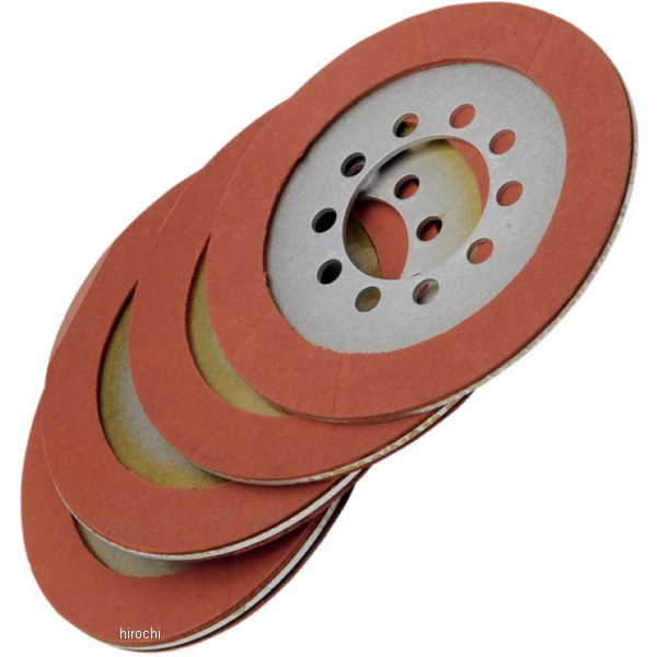【USA在庫あり】 DRAG フリクションプレート セット オーガニック 41年-67年 EL、FL、FLH (4個入り) 1131-0428 HD店