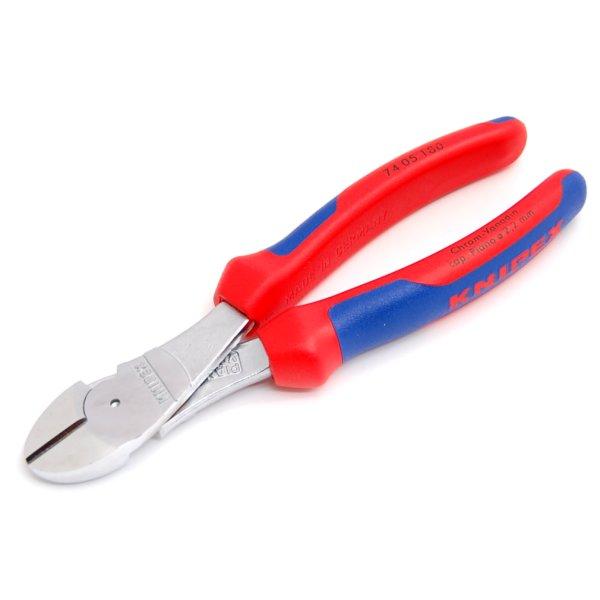 【メーカー在庫あり】 クニペックス KNIPEX 強力型斜ニッパー(硬線用) 7405-180-KP HD店