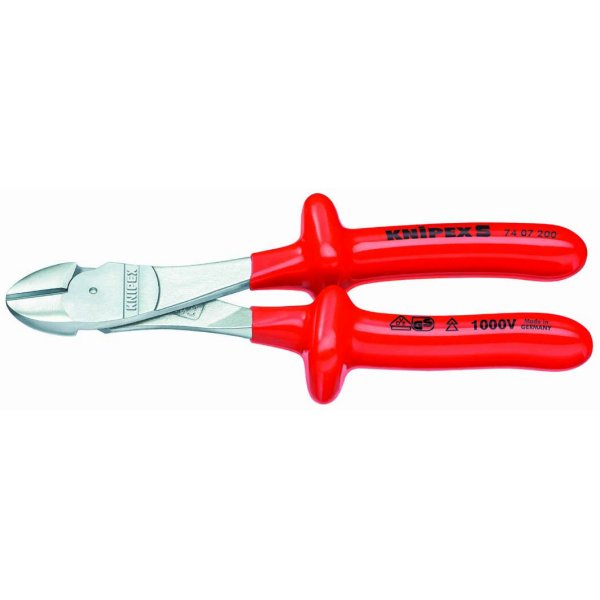【メーカー在庫あり】 クニペックス KNIPEX 絶縁強力斜ニッパー 1000V 7407-200-KP HD店｜ヒロチー商事 ハーレー 店