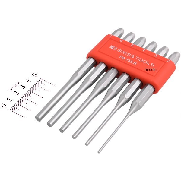 PBスイスツールズ PB Swiss 755BCN-PB Tools HD店 ホルダー付 平行ピンポンチセット