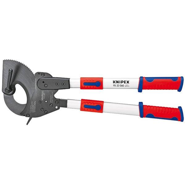 【メーカー在庫あり】 クニペックス KNIPEX ケーブルカッター(ラチェット式) 820mm 9532-100-KP HD店