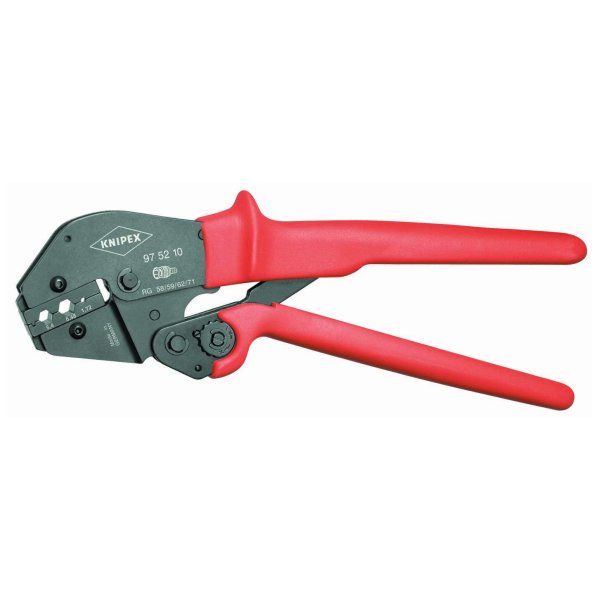 【メーカー在庫あり】 クニペックス KNIPEX 圧着ペンチ 9752-10-KP HD店